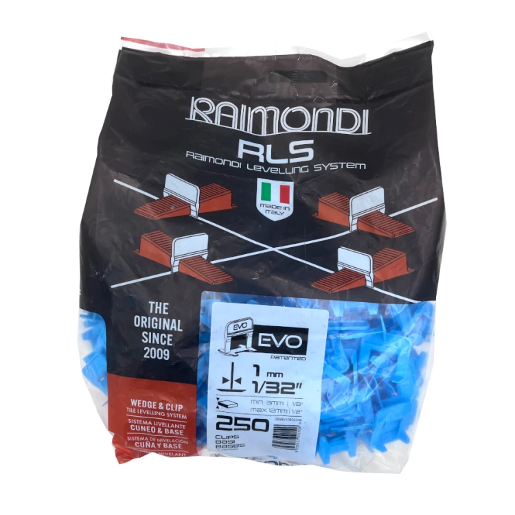 Paski do poziomowania RLS EVO 1mm od 3-12mm RAIMONDI 180BEV10B0250B