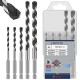 Zestaw wierteł PRO HEX-5 do kamienia i cegły 5szt. BOSCH 2608707004