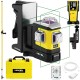 Laser krzyżowy Nivel System CLx3G MOTOR + Tyczka 3,6m + Czujnik CLS-5