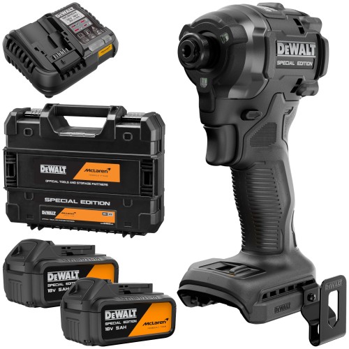 Zakrętarka udarowa 18V 206,2Nm 2x 5,0Ah Dewalt McLaren DCF86MP2T