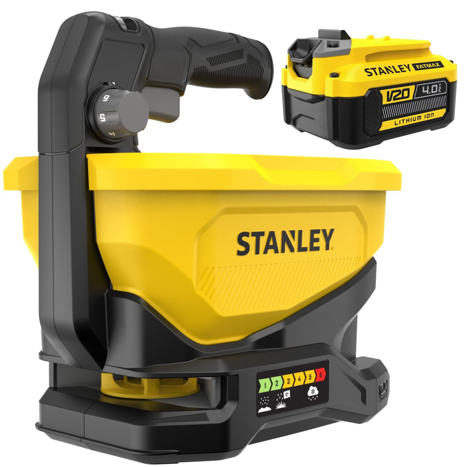 Siewnik akumulatorowy 5l rozsiewacz nasion 18V 20V Stanley STCOE300B-Z3