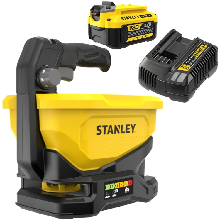 Siewnik akumulatorowy 5l rozsiewacz nasion 18V 20V Stanley STCOE300B-Z4