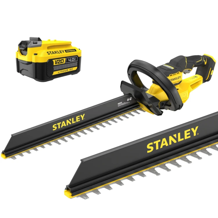 Bezszczotkowe nożyce do żywopłotu akumulatorowe 55cm 18V BODY V20 Stanley STCHT8255B-Z3