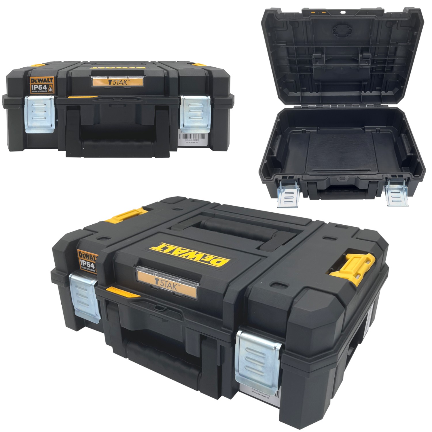 Skrzynia narzędziowa bez pianki w środku TSTAK II DeWALT DWST83345-1-BP