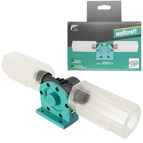 WOLFCRAFT Pompa do wody basenu ogrodu na wiertarkę 3000l/h min. 600W 4541000