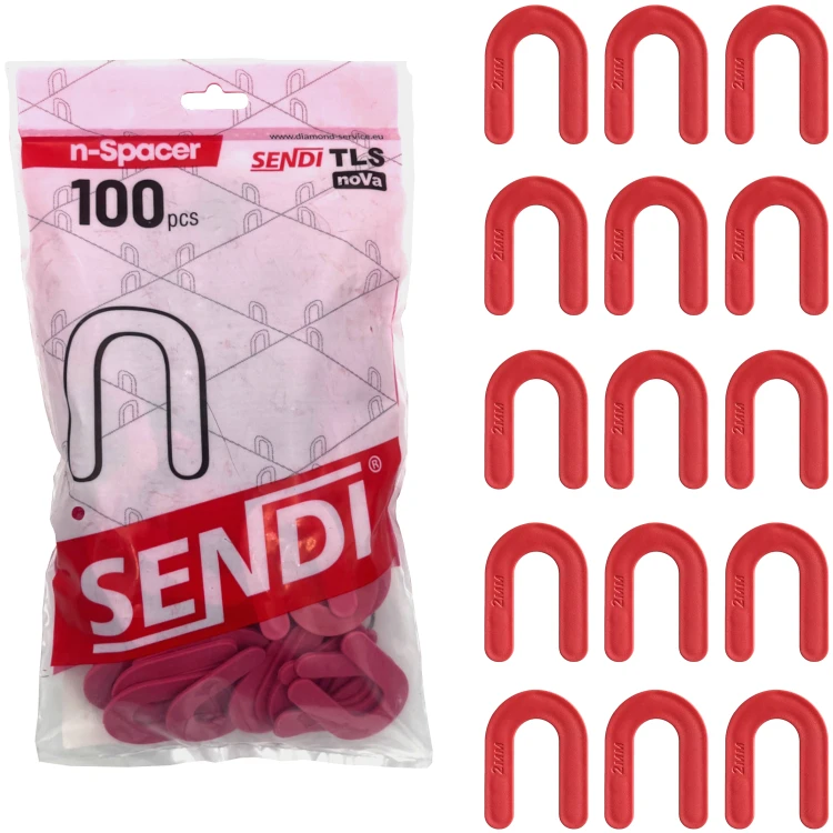 Podkładka dystansowa do płytek n-SPACER 2 mm 100 szt. SENDI 01961204667