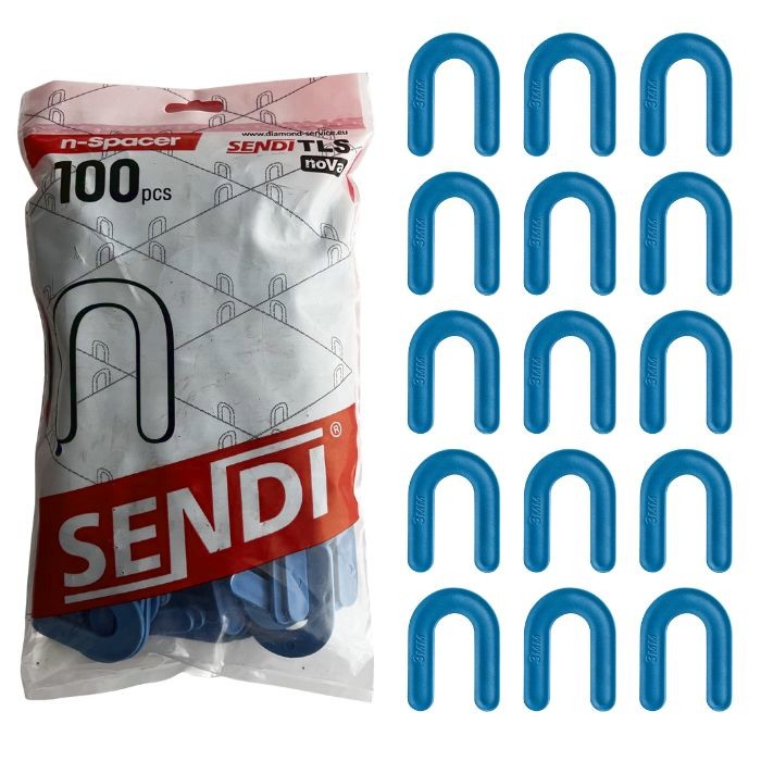 Podkładka dystansowa do płytek n-SPACER 3 mm 100 szt. Sendi 01961204668