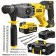 Młotowiertarka udarowa 18V V20 4Ah Stanley SFMCH900 w walizce + zestaw dłut i wierteł