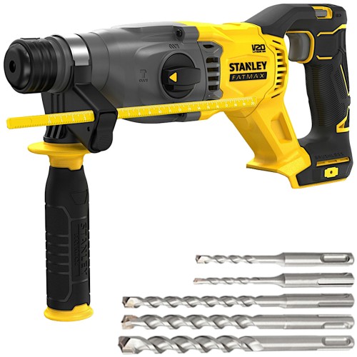 Młotowiertarka SDS+ 18V /body/ Stanley SFMCH900B + Zestaw wierteł 5szt.