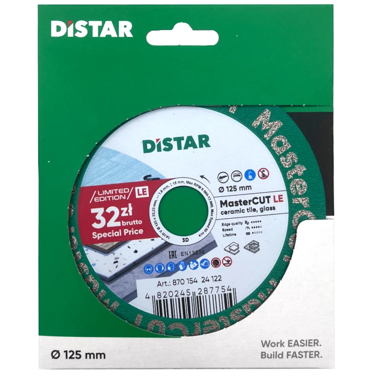 Tarcza MasterCut Distar 87015424122 Limitowana