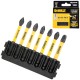 Zestaw bitów udarowych PH PZ 57mm Extreme Flextorq DeWalt DT70819 7 szt.