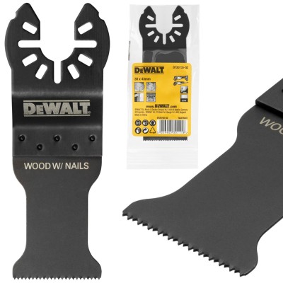 DEWALT Brzeszczot do cięcia drewna z gwoździami multitool 43x30mm DT20735