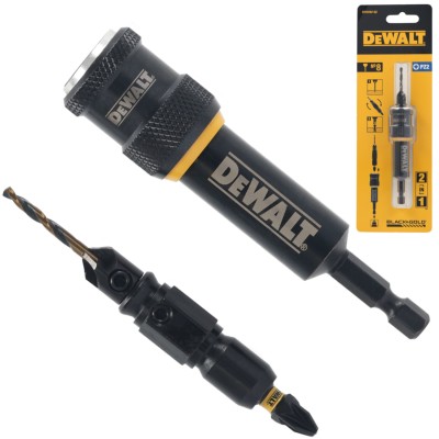 Zestaw Flip and Drive wiertło z pogłębiaczem nr 8 bit PZ2 25mm 1/4 HEX DeWALT DT70787