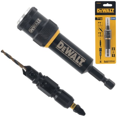 Zestaw Flip and Drive wiertło z pogłębiaczem nr 10 bit PZ2 25mm 1/4 HEX DeWALT DT70788