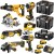 Zestaw combo 7 elektronarzędzi DEWALT 3x5,0Ah ładowarka TSTAK DCK706P3T