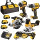 Zestaw combo 5 elektronarzędzi DEWALT 3x5,0Ah ładowarka torba DCK502P3