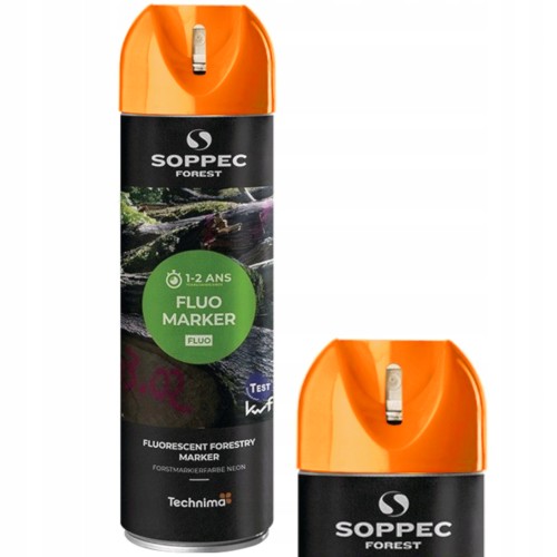 Farba leśna pomarańczowa do znakowania drzew FLUO MARKER 500ml SOPPEC