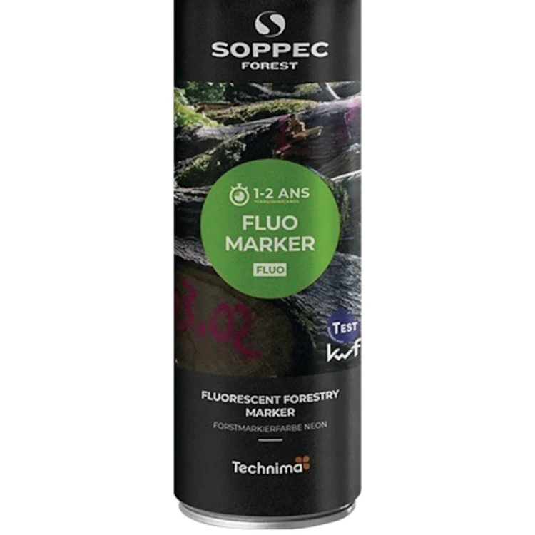 Farba leśna spray do znakowania drzew FLUO MARKER 500ml SOPPEC