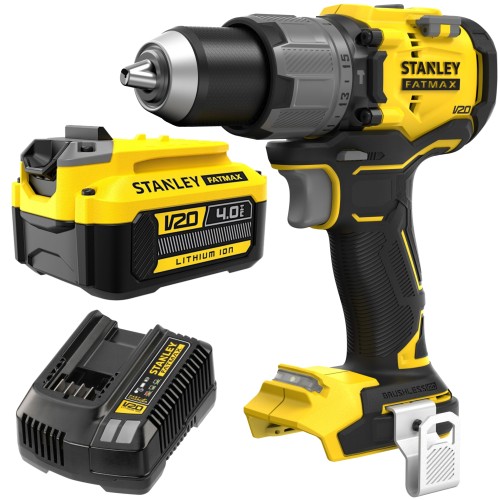 Wkrętarka udarowa 18V 80Nm V20 STANLEY SFMCD726 + Akumulator 4Ah + Ładowarka