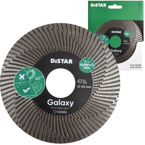 DISTAR Tarcza diamentowa do płytek gresu GALAXY 125x1,6x30mm 10216025065