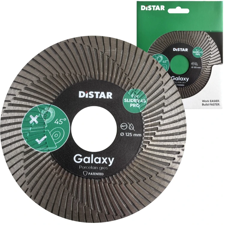 DISTAR Tarcza diamentowa do płytek gresu GALAXY 125x1,6x30mm 10216025065