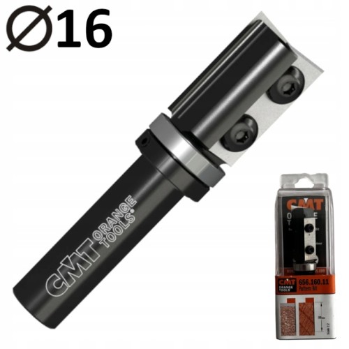 CMT 656.160.11 Frez prosty z łożyskiem na płytki wymienne 16mm