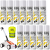 AMPERE TRAFFIC PAINT Farba do malowania linii 500ml biała 12szt. + wózek
