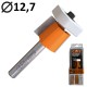 CMT 907.128.11 Frez prosty do obcinania laminatu 12,7mm z łożyskiem typu Delrin®