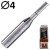 CMT 911.040.11 Frez trzpieniowy prosty VHM 4 x 8mm seria krótka