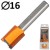 CMT 911.160.11 Frez trzpieniowy prosty 8 x 16mm seria krótka HM Z2