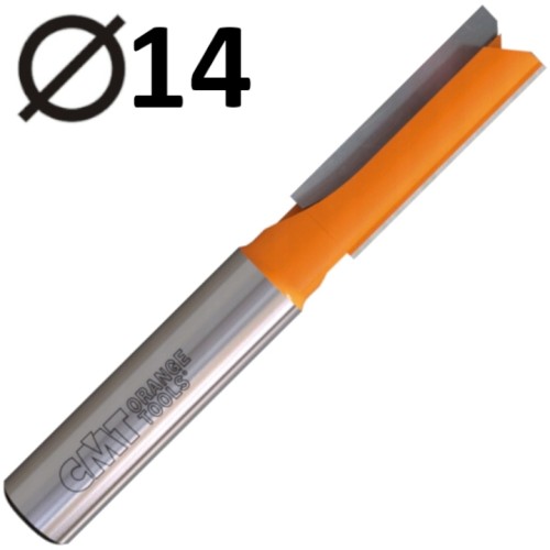 CMT 912.140.11 Frez prosty do drewna 8 x 14mm seria długa HM Z2