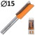CMT 912.150.11 Frez prosty do drewna 8 x 15mm do MDF laminatu