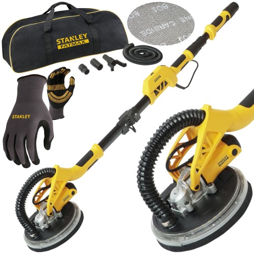 STANLEY SFMEE500S Szlifierka do gipsu 750W 225mm Żyrafa + Rękawice GRATIS