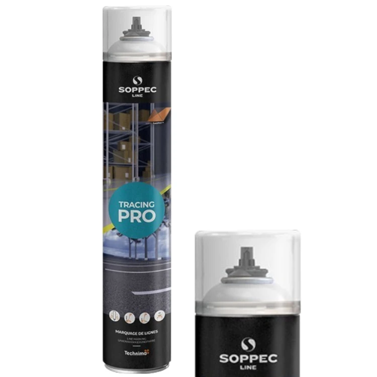 Farba marker biały Tracing Pro do znakowania linii 750ml Soppec 152000