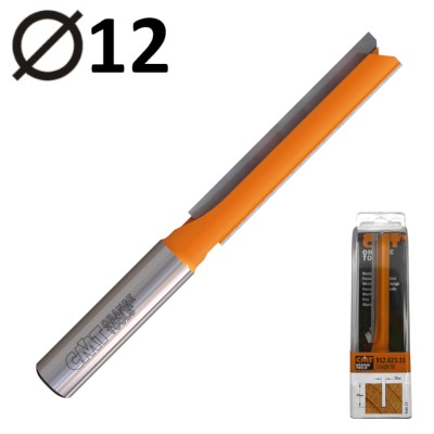 CMT 912.623.11 Frez prosty do drewna 12 x 12mm ostrze wiercące do MDF laminatu