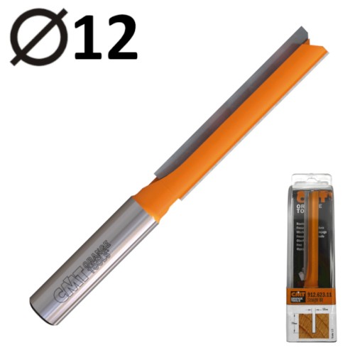 CMT 912.623.11 Frez prosty do drewna 12 x 12mm ostrze wiercące do MDF laminatu