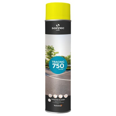 SOPPEC Farba do znakowania linii żółta TRACING 750ml 151802