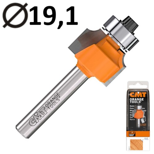 CMT 938.190.11 Frez zaokrąglający 19,1mm R3,2 z dolnym łożyskiem HM Z2