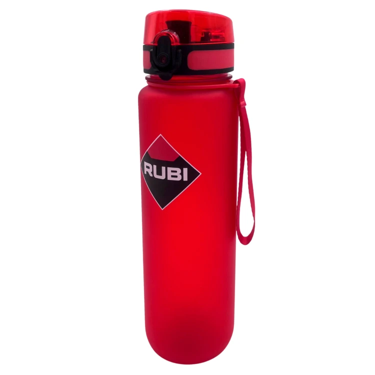 Bidon 1000ml MOTIVA czerwony z nadrukiem RUBI