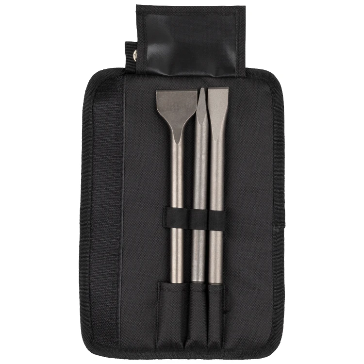WOLFCRAFT Zestaw 3 dłut do betonu SDS-Plus 8605000