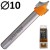 CMT 965.402.11 Frez dekoracyjny do drewna 10mm do frontów szuflad