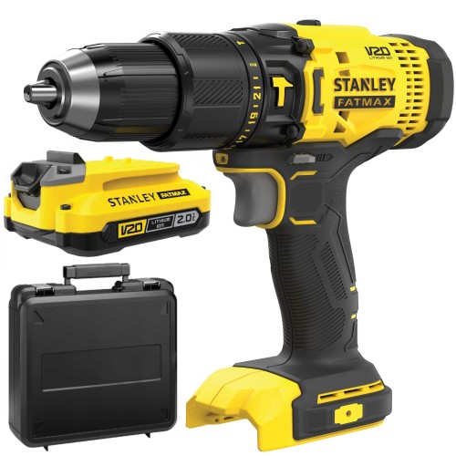 STANLEY SFMCD711BK Wiertarko Wkrętarka udarowa 18V 50Nm Akumulator 2Ah FatMax V20