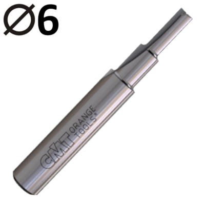 CMT 174.060.11 Frez prosty do drewna 6mm wiercący VHM Z2+1