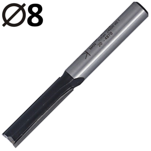 CMT 174.081.11 Frez prosty wiercący do drewna 8 x 30mm HM Z2+1