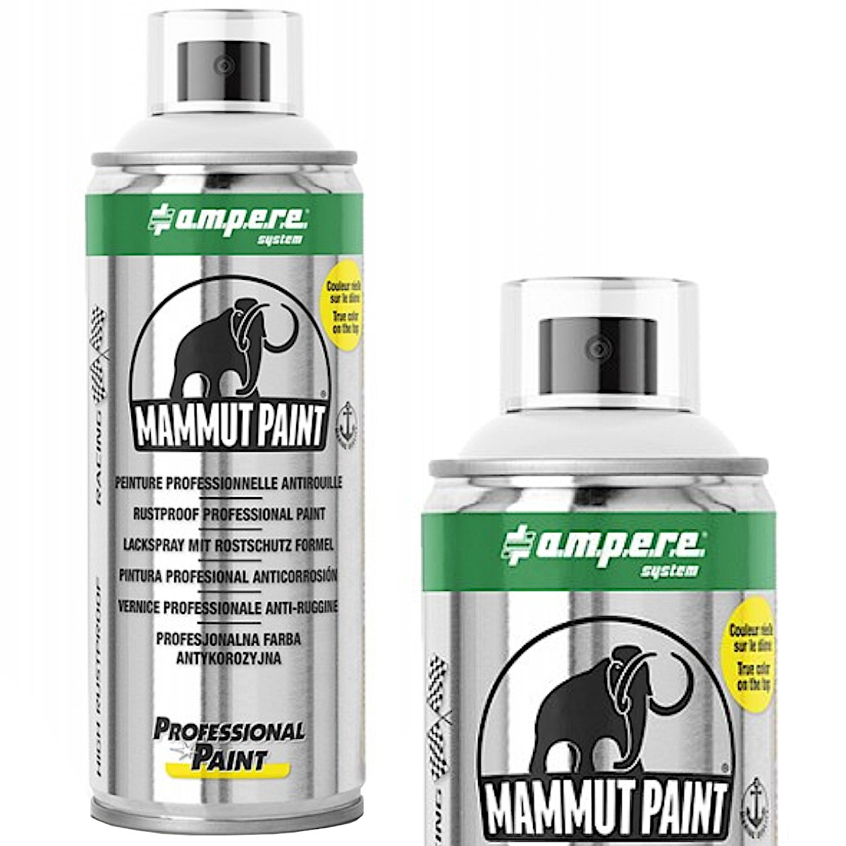 Farba do renowacji sprzętu biała MAMMUT PROFESSIONAL PAINT AMPERE 632001303