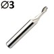 CMT-188.030.51 Frez spiralny do aluminium wykańczający HSS 5% Z1