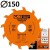 CMT 240.040.06M Frez tarcza do rowkowania drewna 150 x 30mm 12z INDUSTRIAL