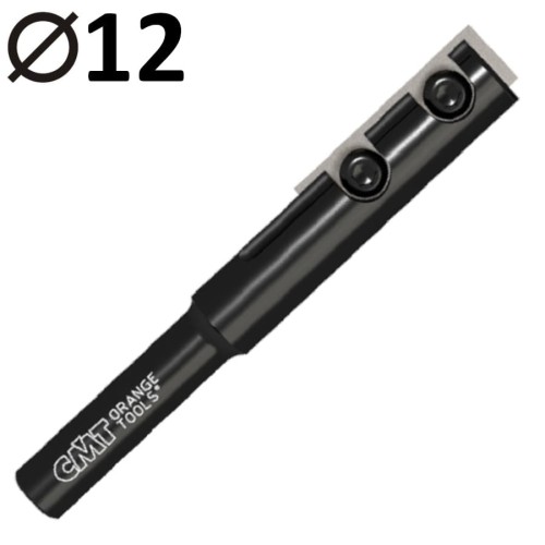 CMT 652.120.11 Frez prosty do drewna 12mm płytki wymienne HM Z1