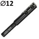 CMT 652.120.11 Frez prosty do drewna 12mm płytki wymienne HM Z1