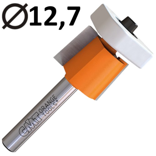 CMT 707.128.11 Frez do obcinania laminatu 6mm z łożyskiem typu Delrin®
